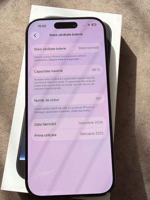 Iphone 16 pro fullbox