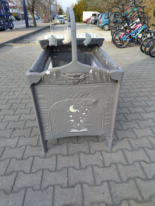 CANGAROO Детска кошара Once upon a time 3 сив