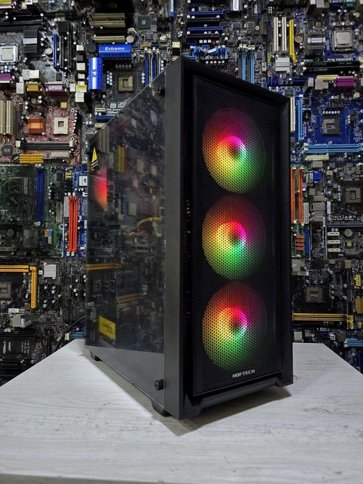 Компьютер для игр/i7/ssd128/RX 580 8/HDD500/OZU8