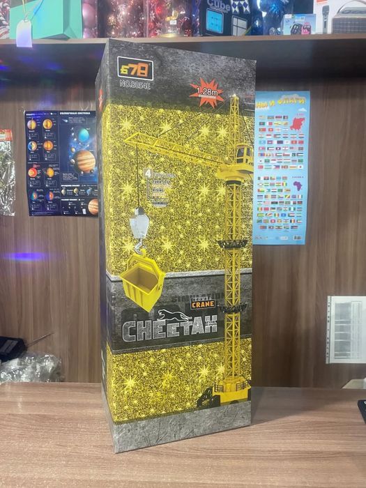 Башен кран на пульте