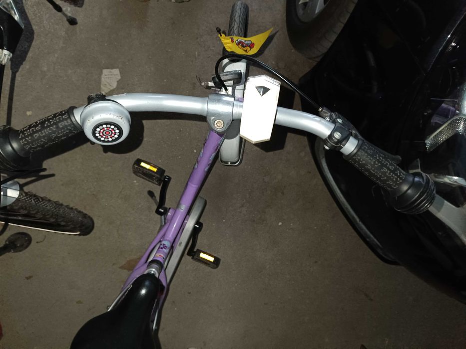 PUKY Колело 16цола лилаво