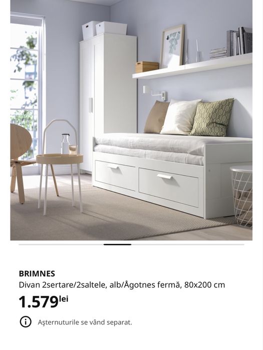 Pat Brimnes Ikea 80 x 200 cm / 160 x 200 cm