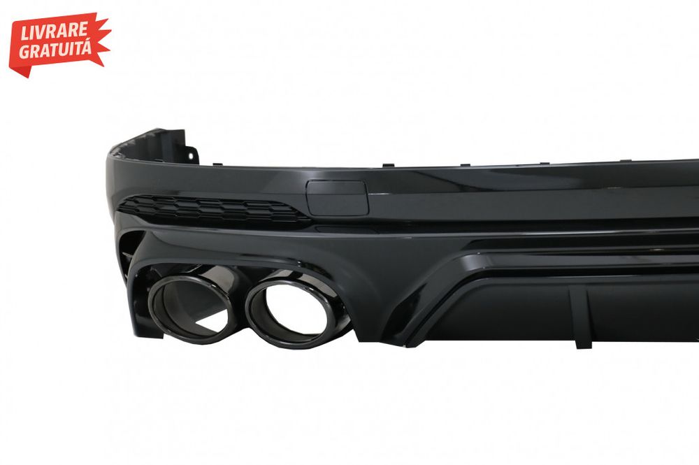 Difuzor Bara Spate Evacuare Dubla Audi Q5 SUV FY (2018-2020) si Evacua