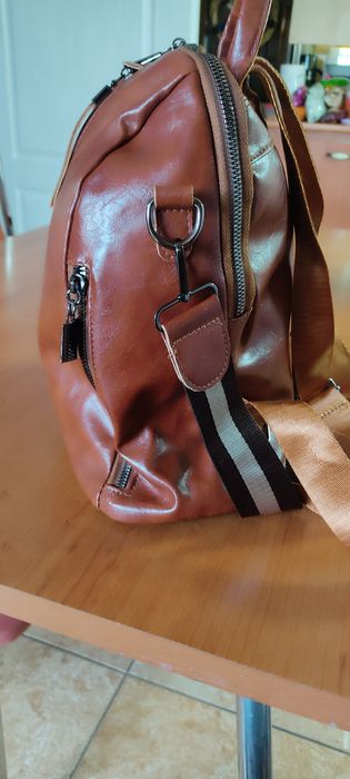 Rucsac culoare cognac