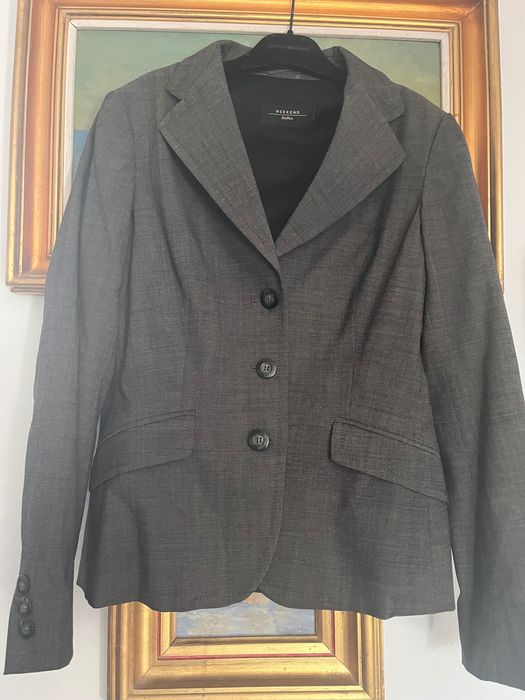 Sacou Max Mara, măsura XS/S, nou, lână