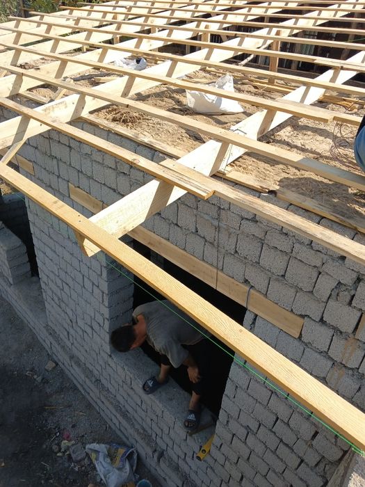 Stoyka - g'ish terish, suvoq, krisha yopish, malyarka, styashka,