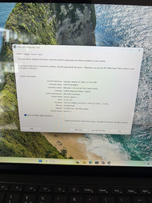 Microsoft Surface Laptop 5 13inch *Tic Tac Amanet*