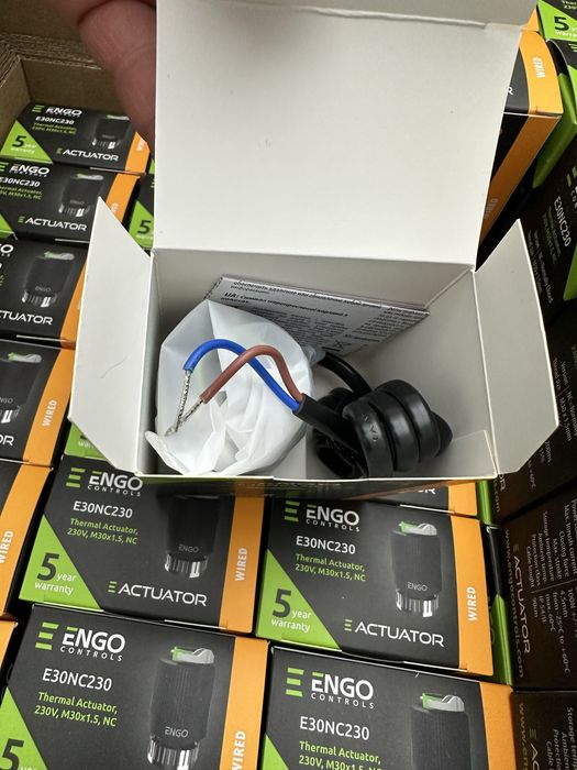 Електрическа задвижка Ф30 ENGO за парно