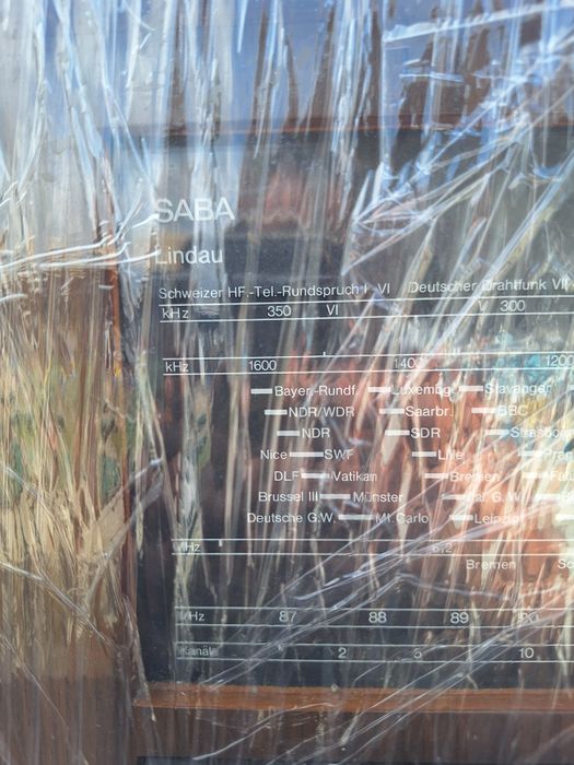 Антикварно немско радио SABA