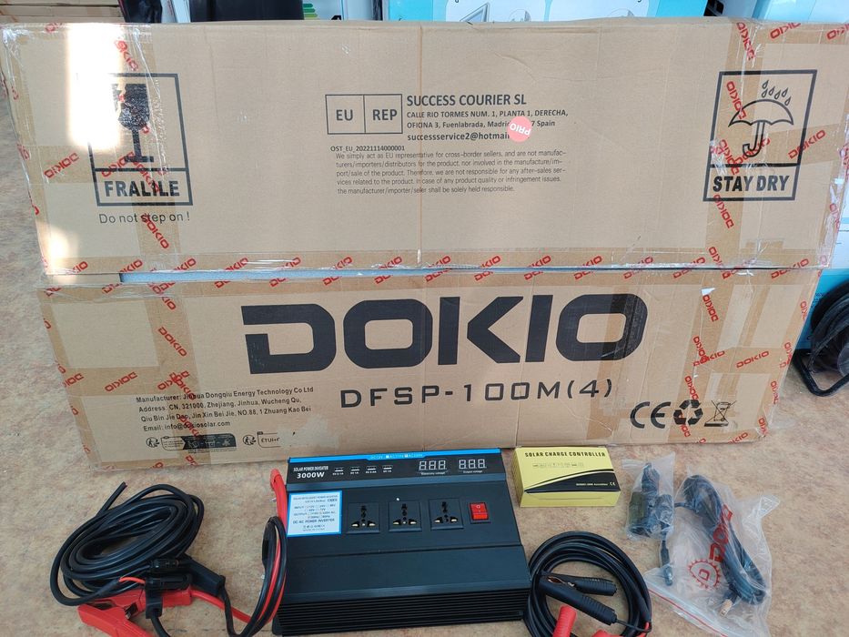 Нова соларна система. 400w/DOKIO .