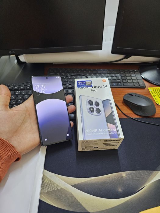 Redmi note 14pro 12/256gb(2025)iwlawi zur aybi yuq tozza telefon