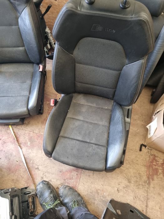 Седалки с подгрев  и кори S line за Ауди А6 Ц6 4Ф 2007г