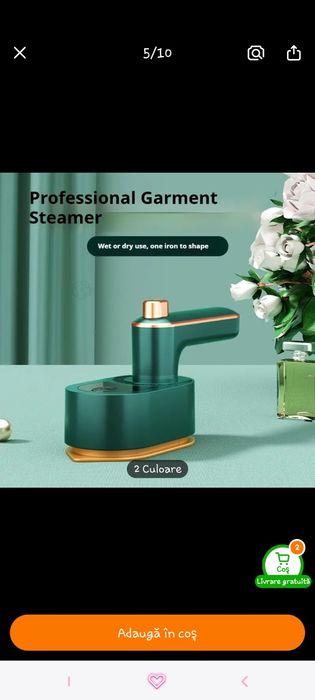 Fier de călcat portabil