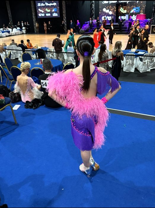 Рокля за латино американски танци