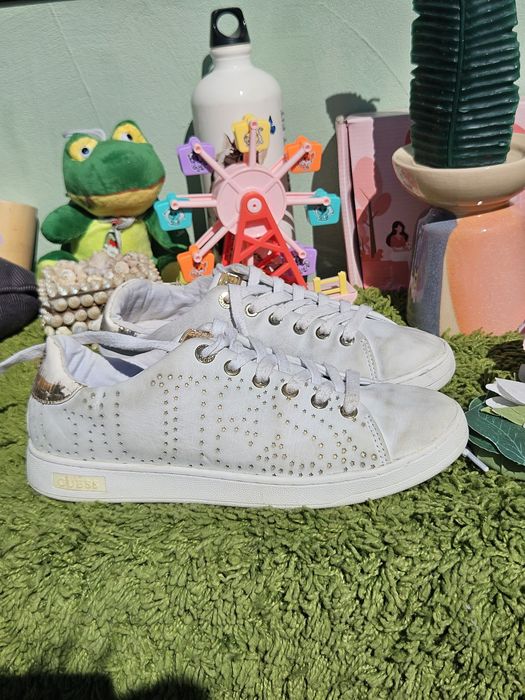 Guess кецове от кожа N38