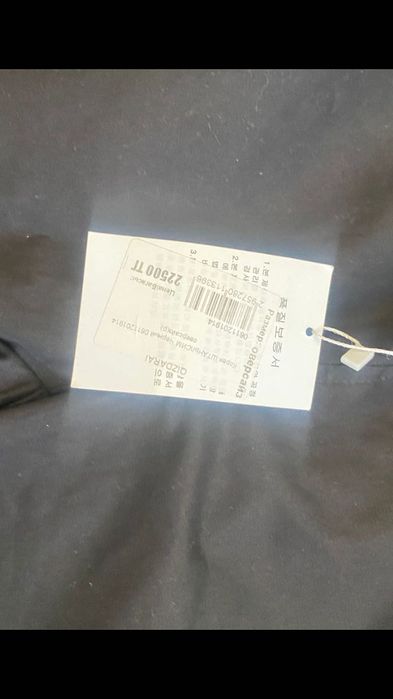 Кюлоты -юбка, хлопок, черный