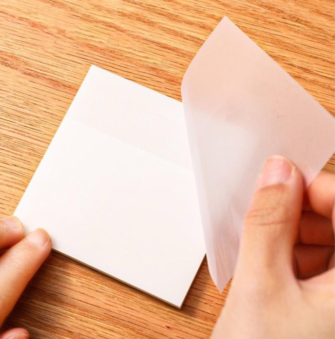 Прозрачные самоклеящиеся стикеры