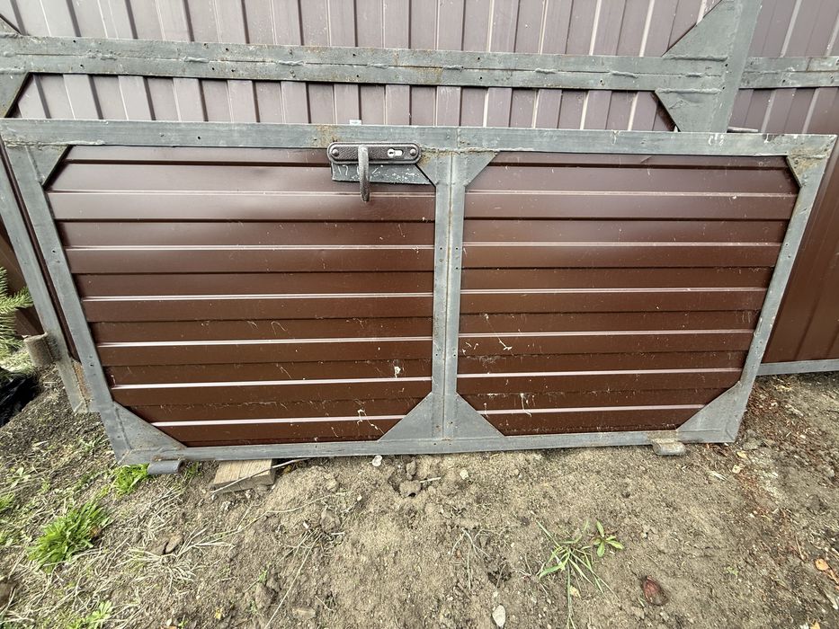 Ворота уличные,бу