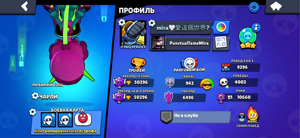 Аккаунт бравл старс