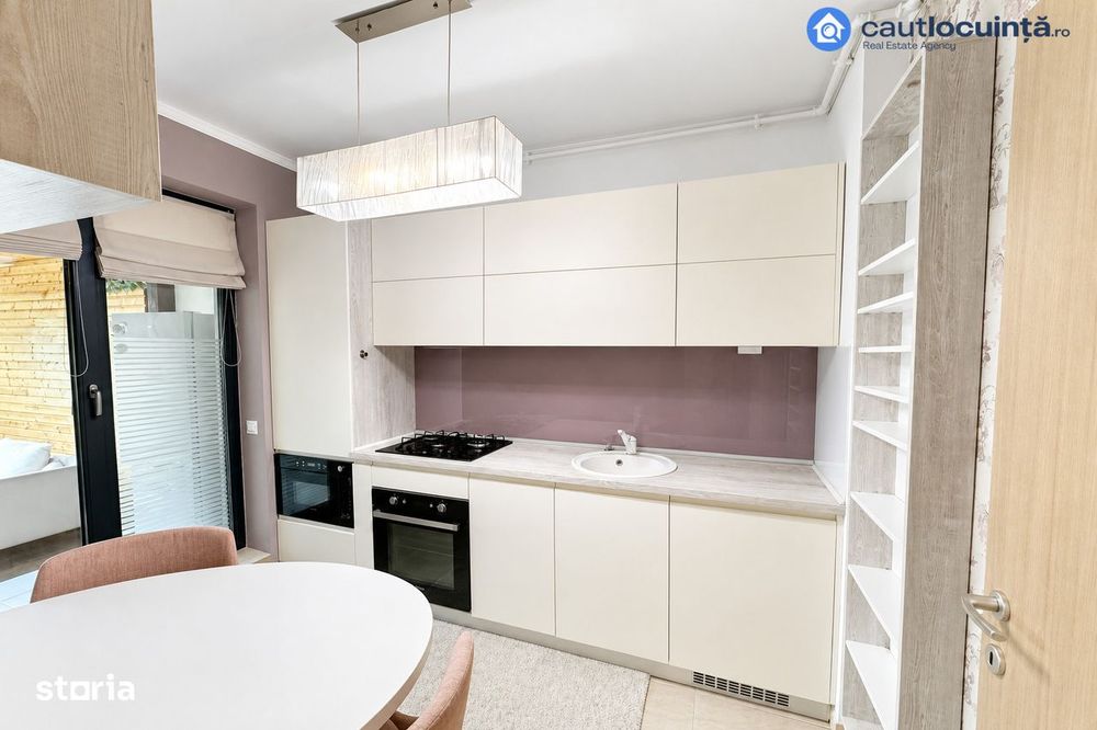 Apartament 3 camere, Greenfield Băneasa, parter, gradina proprie, parc