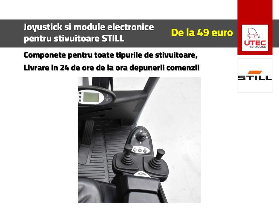 Joystick-uri și Module Electronice pentru Stivuitoare