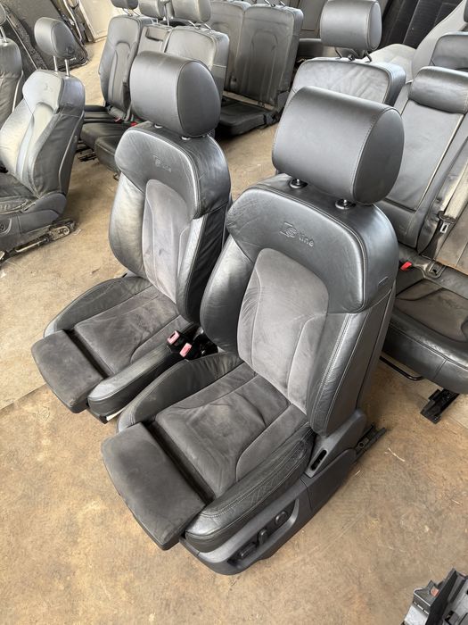 Audi Q7 S-line Alcantara Ауди Кю7 Алкантара салон 7 местен!