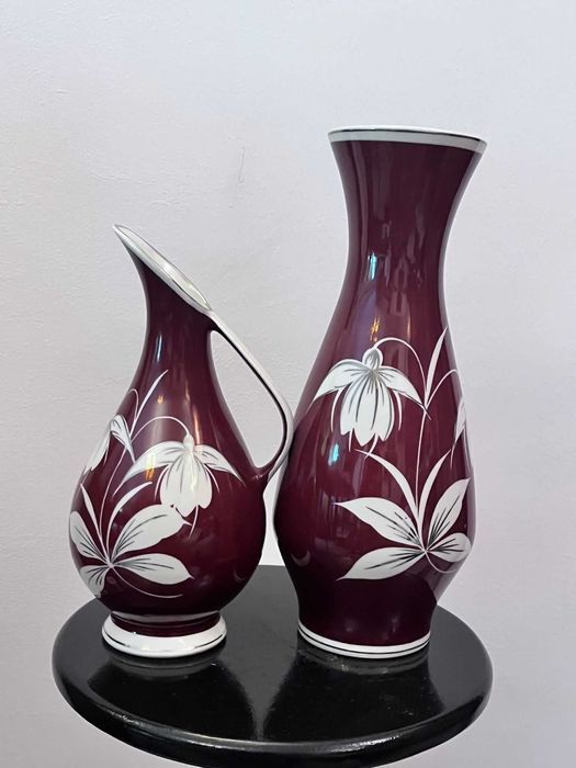 Set 2 piese Germania portelan GRAFENTHAL LIPPELSDORF bibelouri bibelou