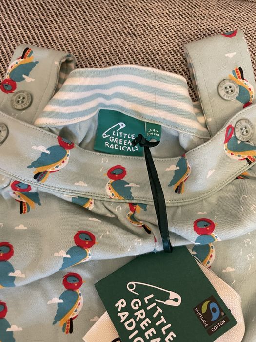 Salopeta Little Green Radicals - 3-4 ani