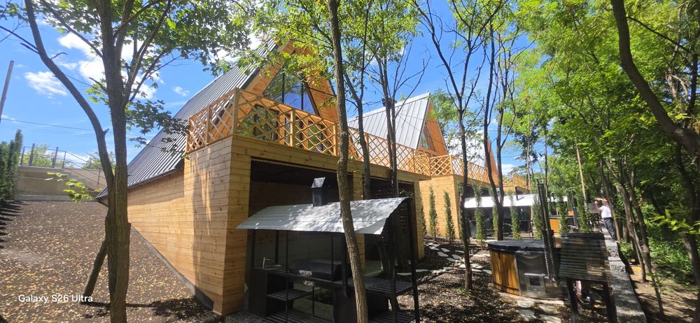 Construim case A-Frame cabane din lemn