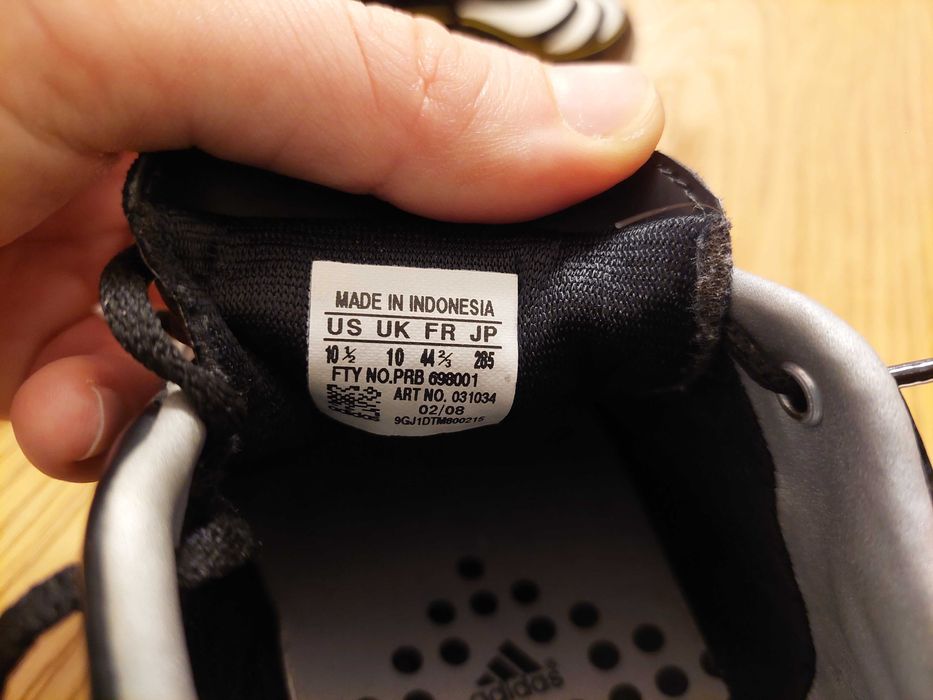 Ghete fotbal Adidas sintetic 44