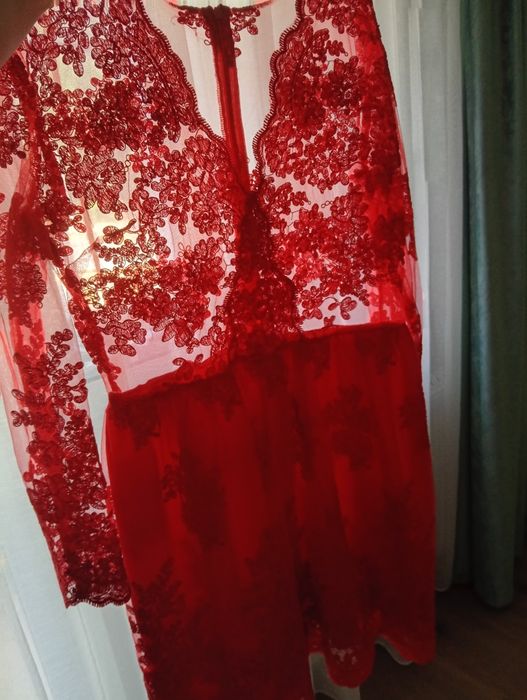 Rochie roșu Miss greu