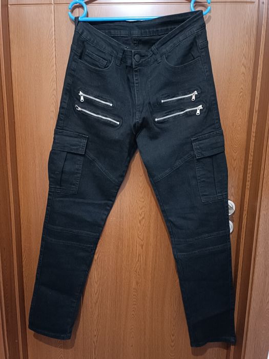 Мъжки черни дънки