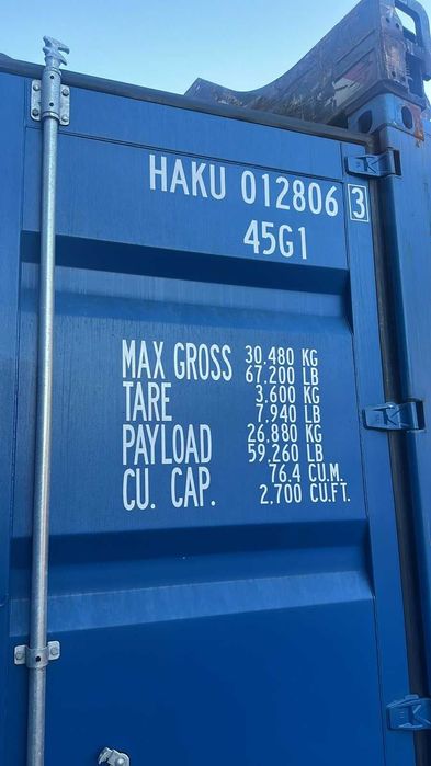 Нови морски контейнери 40 ft High Cube – One Way