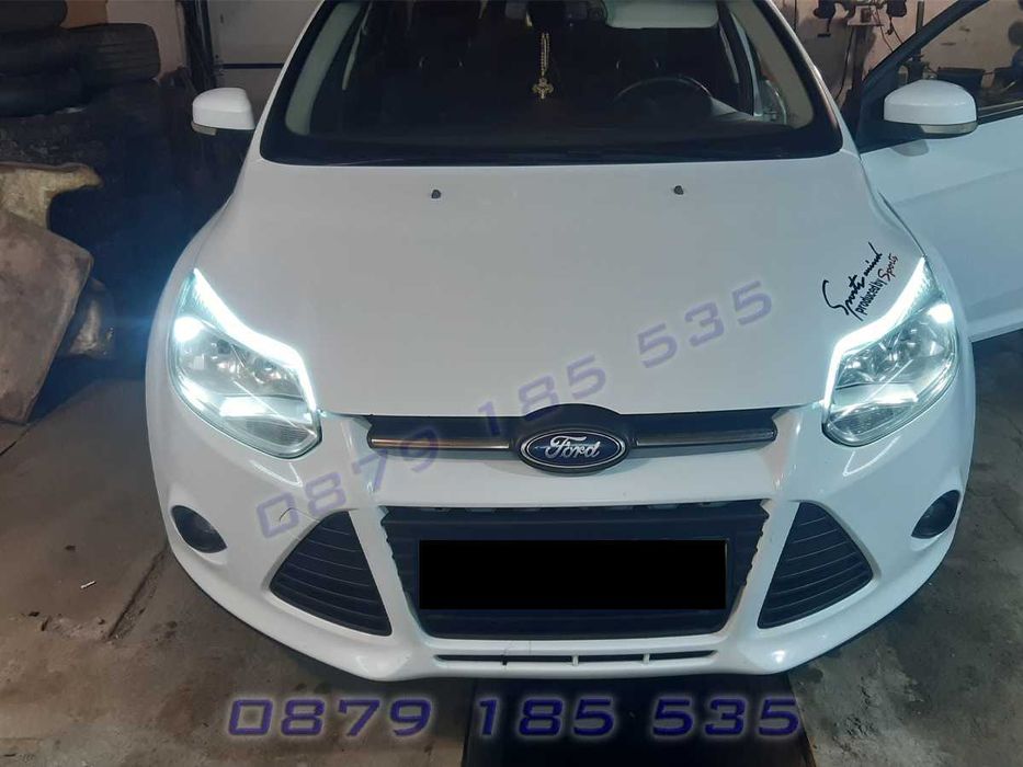 LED DRL ленти дневни светлини бягащ мигач дрл светещи ледове