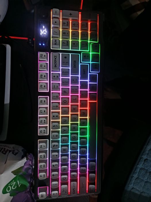 FreeWolf M96 Беспроводная игровая мембранная клавиатура sotiladi kam i