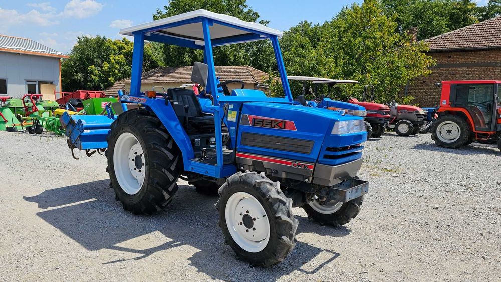 Японски трактор Iseki TA287F с фреза, 4x4, 28 кс., АграБГ Джолев