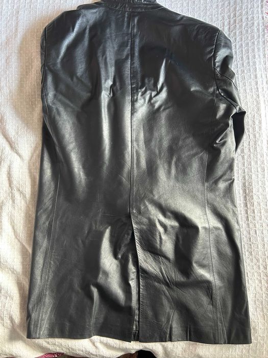 Мъжки кожен шлифер от естествена кожа