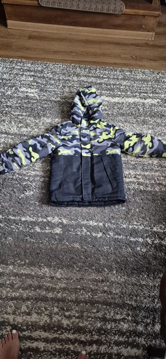 Geaca de iarna camuflaj copii 8-9 ani