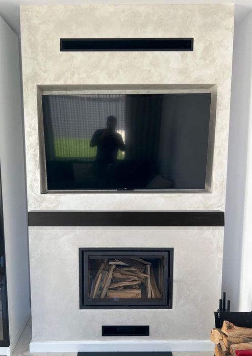 Construim seminee din silicat de calciu, cos de fum inox dublu izolat