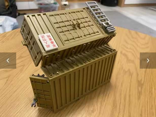 Joc constructii tip Lego Container Militar 107 pcs