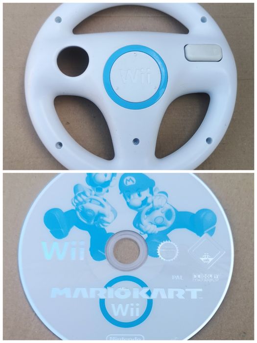 Set volan + joc Wii Mariokart