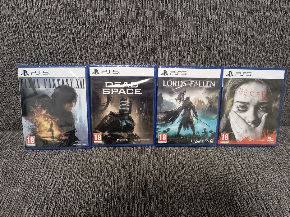 Final Fantasy 16 ,Dead Space,Lords of the Fallen,Maid of Sker PS5