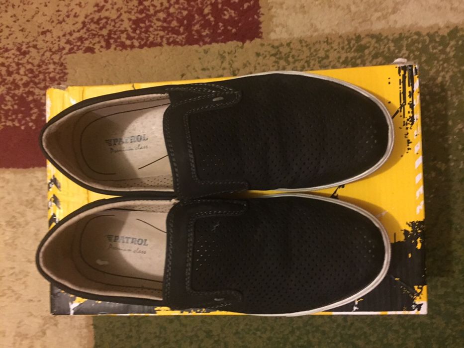 Туфли слипоны для мальчика