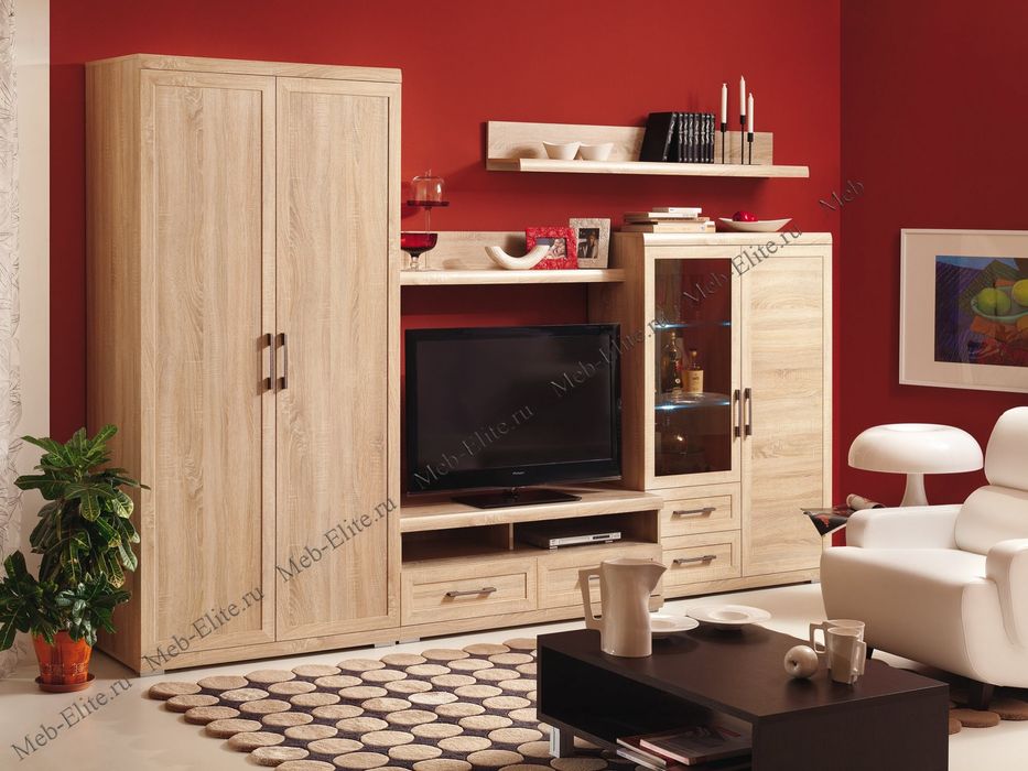 Стенка для гостиной тв зона