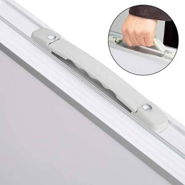 НЕМСКА Преносима Алуминиева Маса WerkBull 4 Стола 90x70x70 + ЛЕД ФЕНЕР