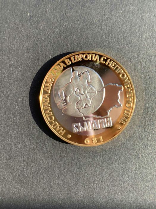 Монета златна,чудесен подарък за различни поводи