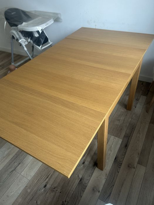 Стол Ikea bjursta раскладной обеденный