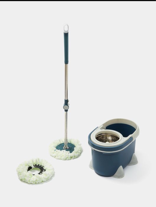 Швабра с ведром и с автоматическим отжимом