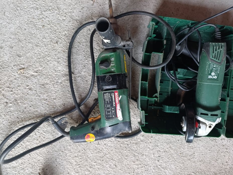 Bormașină și flex Bosch