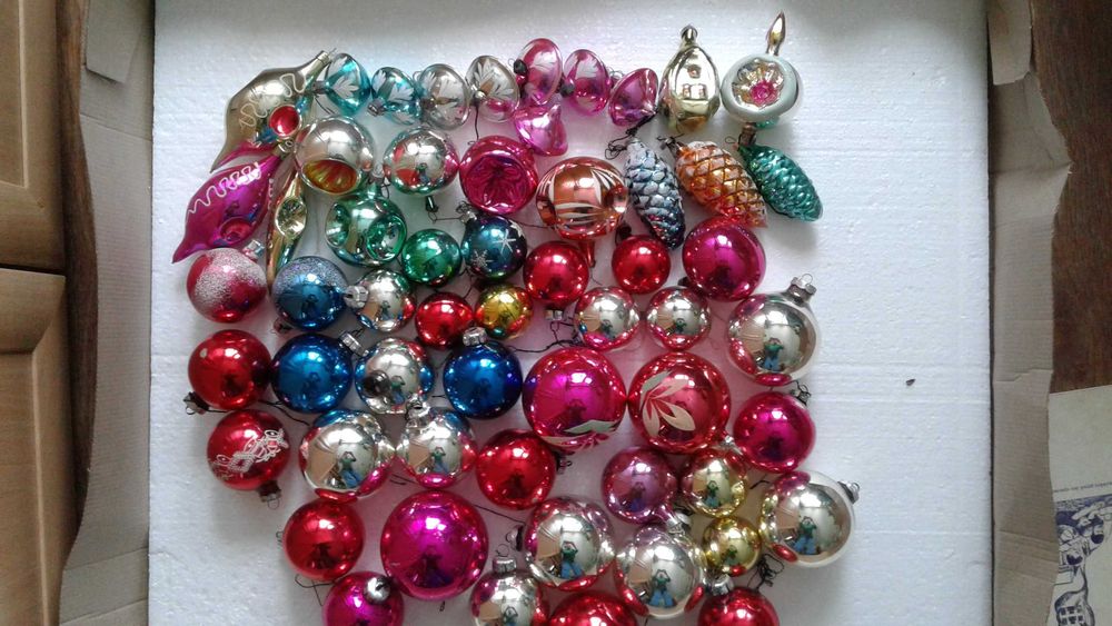 Елочные  игрушки  СССР